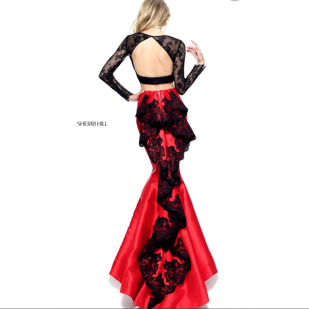 SOLD————Sherri Hill 51169 Dress ✨🛍 - Picture 1 of 8